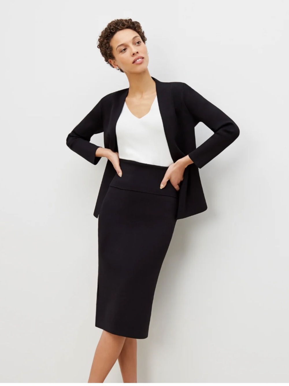 M.M. LaFleur The Harlem Midi Skirt XL